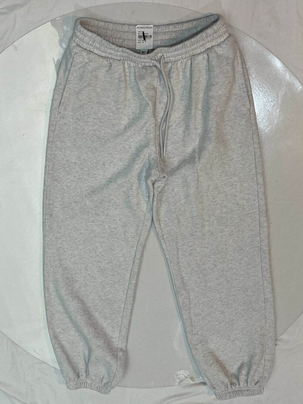 BP. Gray Fleece Jogger Sweatpants Size Small Drawstring - Picture 2 of 9